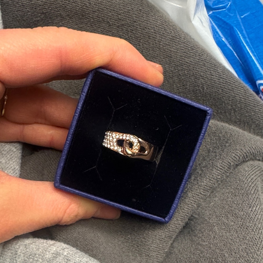 Swarovski Rose Gold Ring